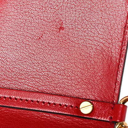 Givenchy Goatskin Quilted Small GV3 Shoulder Bag Vermilion 10 of 13