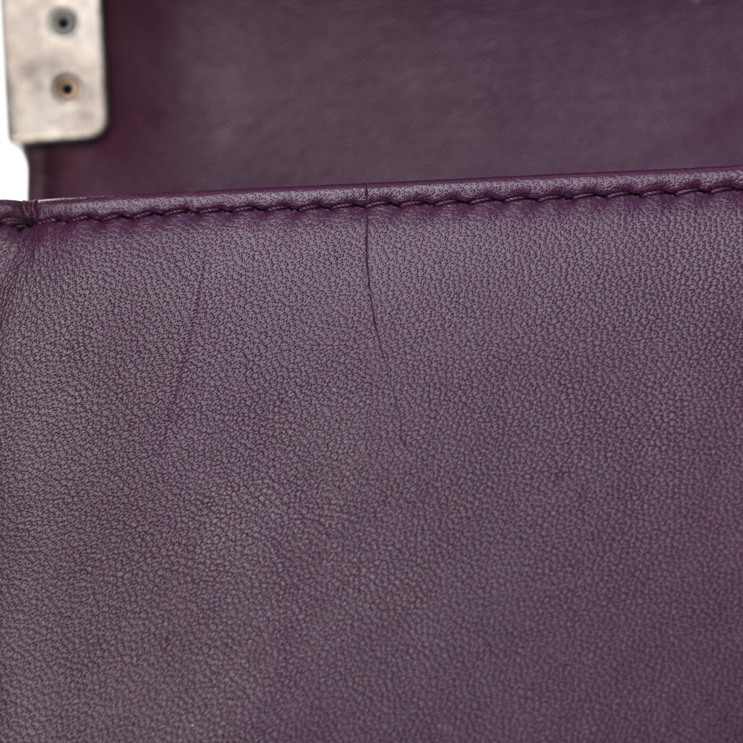 Chanel Velvet Quilted Small Boy Flap Purple 12 of 12