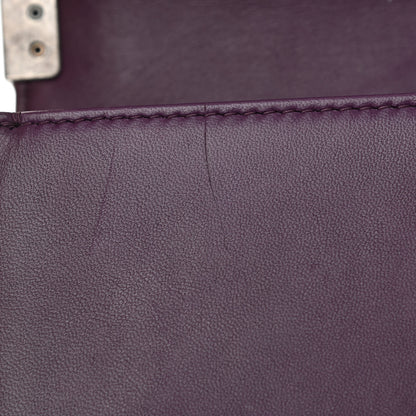 Chanel Velvet Quilted Small Boy Flap Purple 12 of 12
