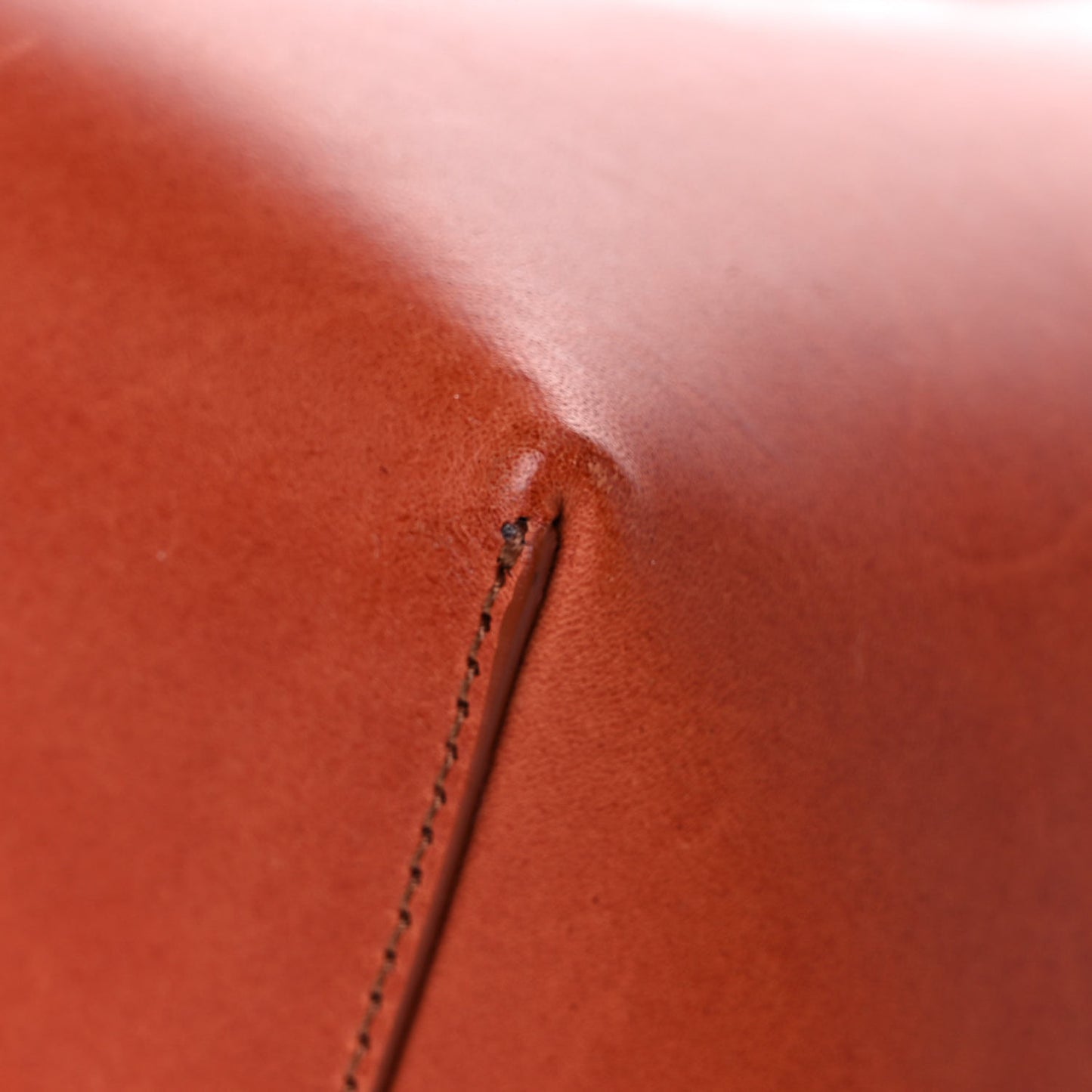Calfskin Bucket Bag Brandy