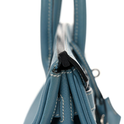 Hermes Epsom Birkin 30 Blue Jean 11 of 13