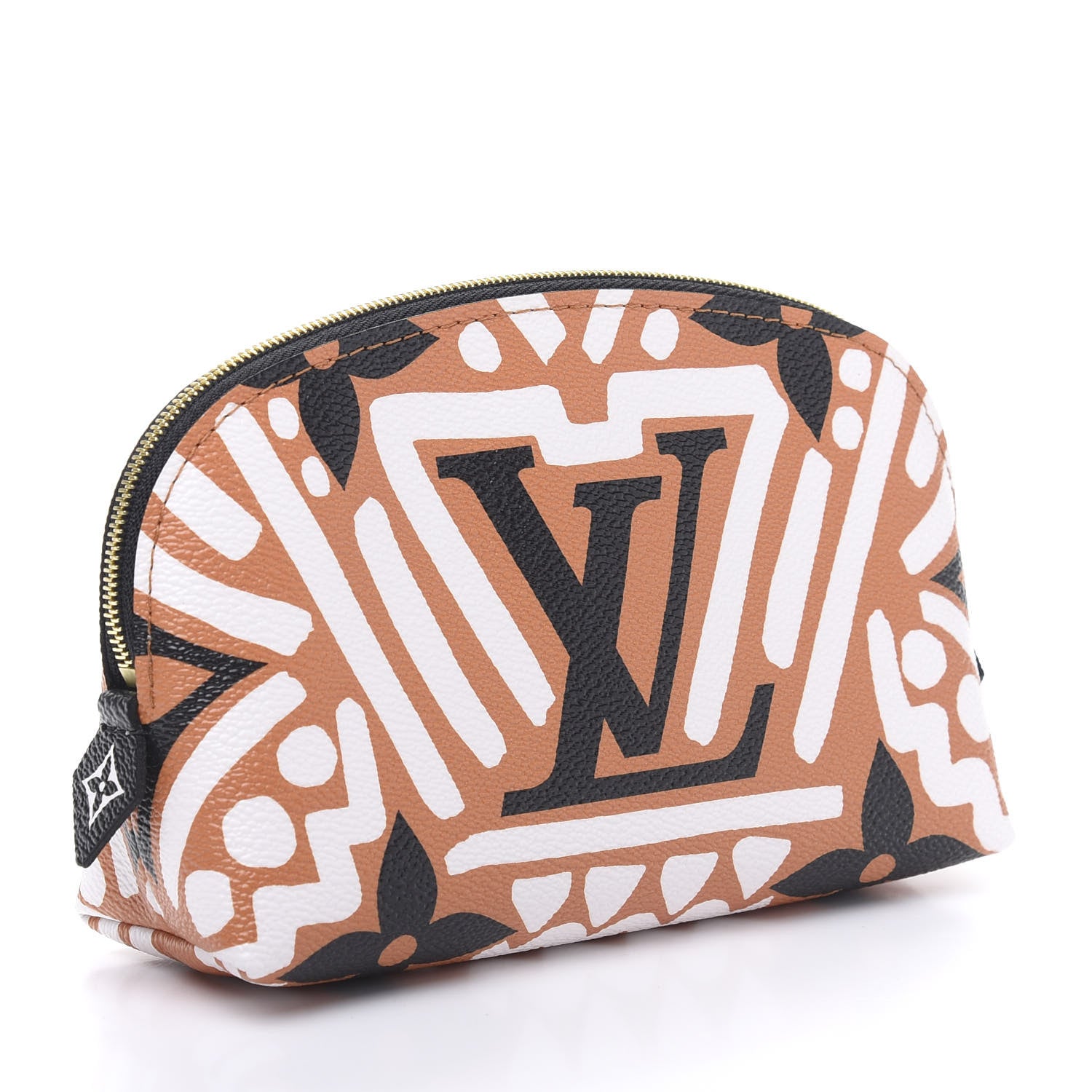 Louis Vuitton Monogram Giant Crafty Cosmetic Pouch Crème Caramel 3 of 10