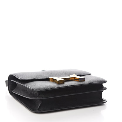 Hermes Epsom Constance 24 Black 4 of 22