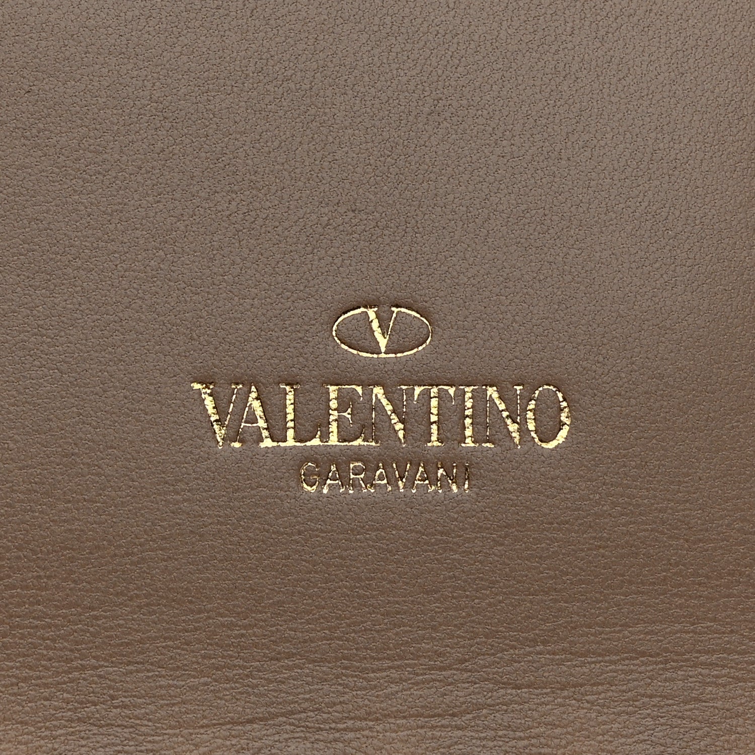Valentino Garavani Nappa Rockstud Wristlet Clutch Poudre 7 of 8