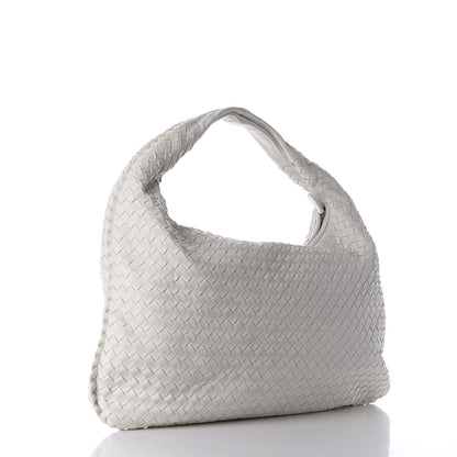 Bottega Veneta Nappa Intrecciato Large Veneta Hobo White 2 of 10
