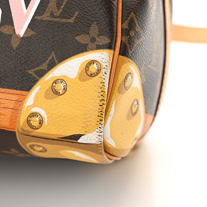 Louis Vuitton Monogram Summer Trunks Speedy Bandouliere 30 11 of 11