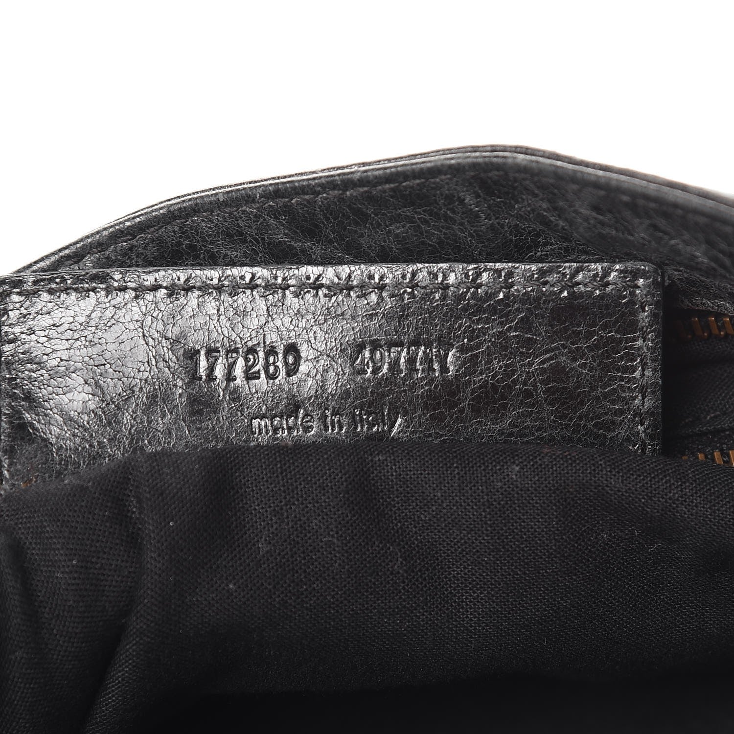 Balenciaga Chevre Classic Hardware Flat Messenger Black 7 of 9