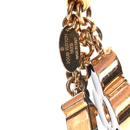 Louis Vuitton Fleur De Monogram Bag Charm Dore 3 of 7