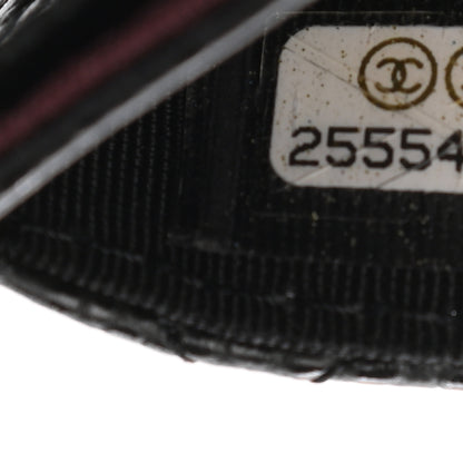 Chanel Caviar Quilted Flap Card Holder Black 7 of 8