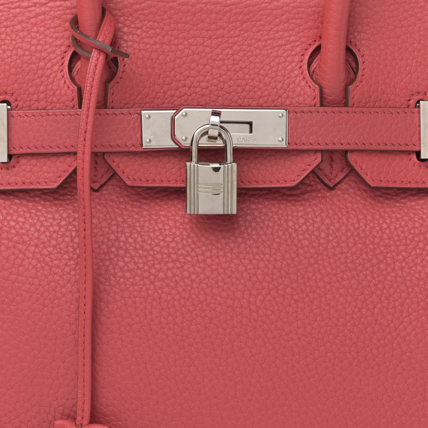 Hermes Taurillon Clemence Birkin 30 Bougainvillea 8 of 16