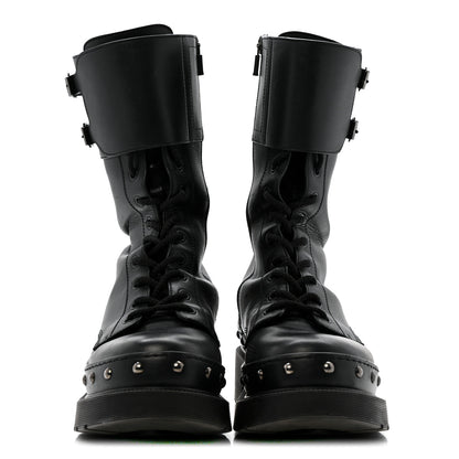 Christian Dior Calfskin Diorquake 25mm Combat Boots 39 Black 3 of 16