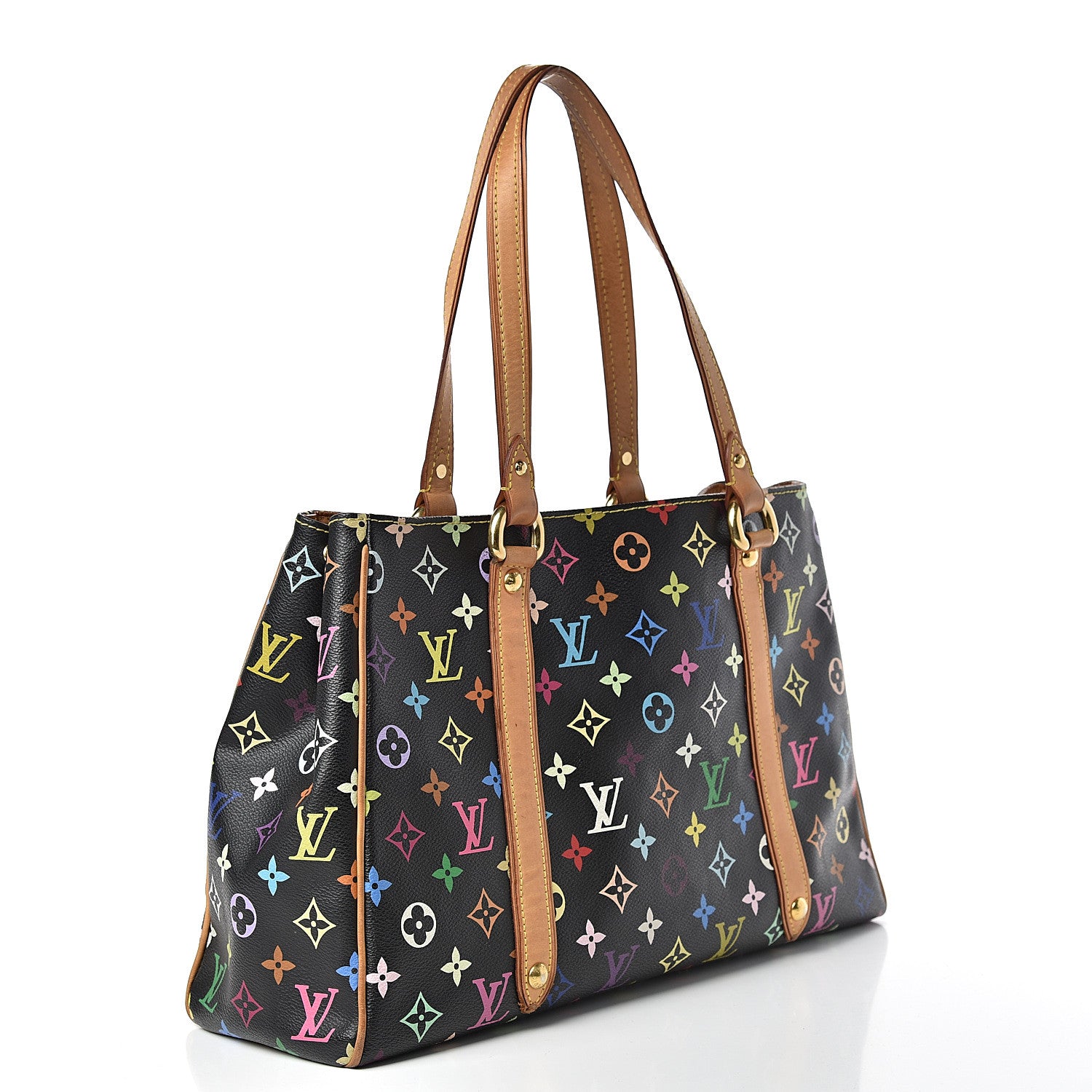 Louis Vuitton Monogram Multicolor Aurelia MM Black 3 of 21