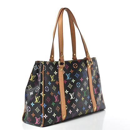 Louis Vuitton Monogram Multicolor Aurelia MM Black 3 of 21