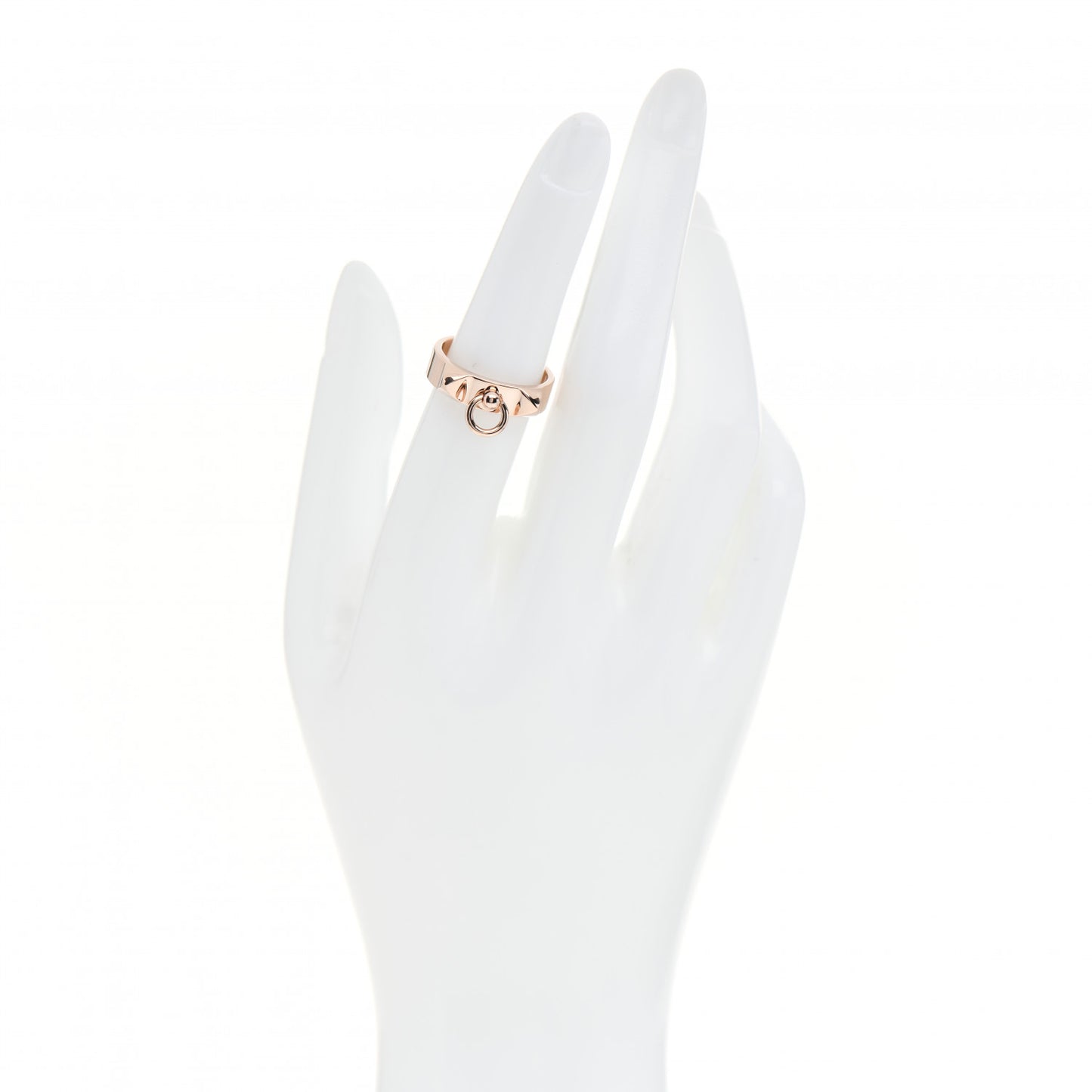 18K Rose Gold PM Collier De Chien Ring 53 6.25