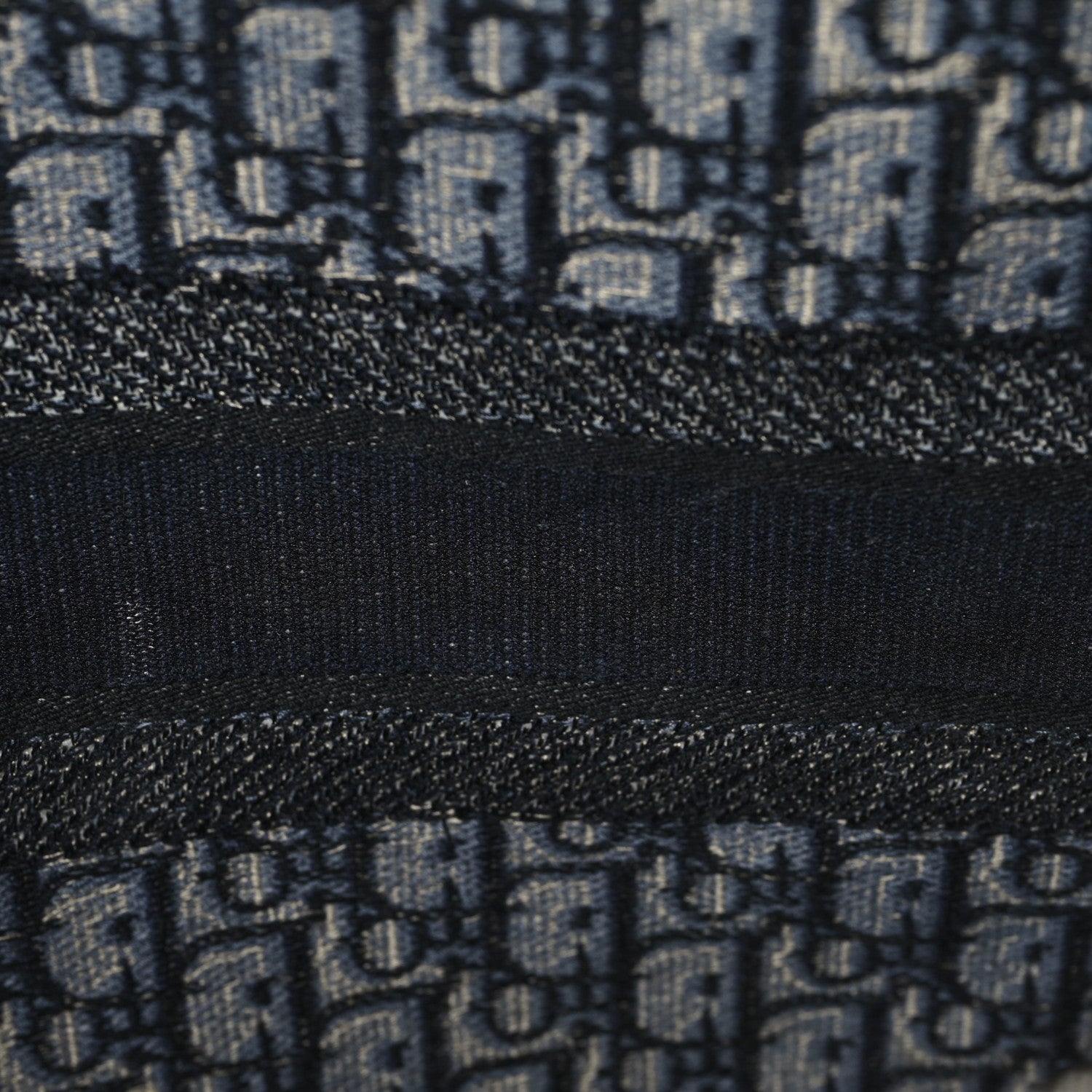 Christian Dior Oblique Large Book Tote Blue Multicolor 14 of 14