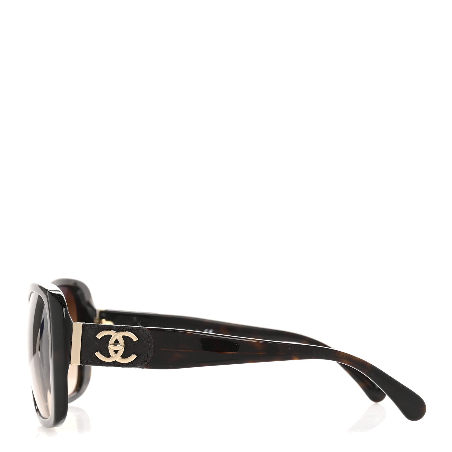 Chanel CC Turnlock Sunglasses 5234-Q Tortoise 1702342 – FASHIONPHILE