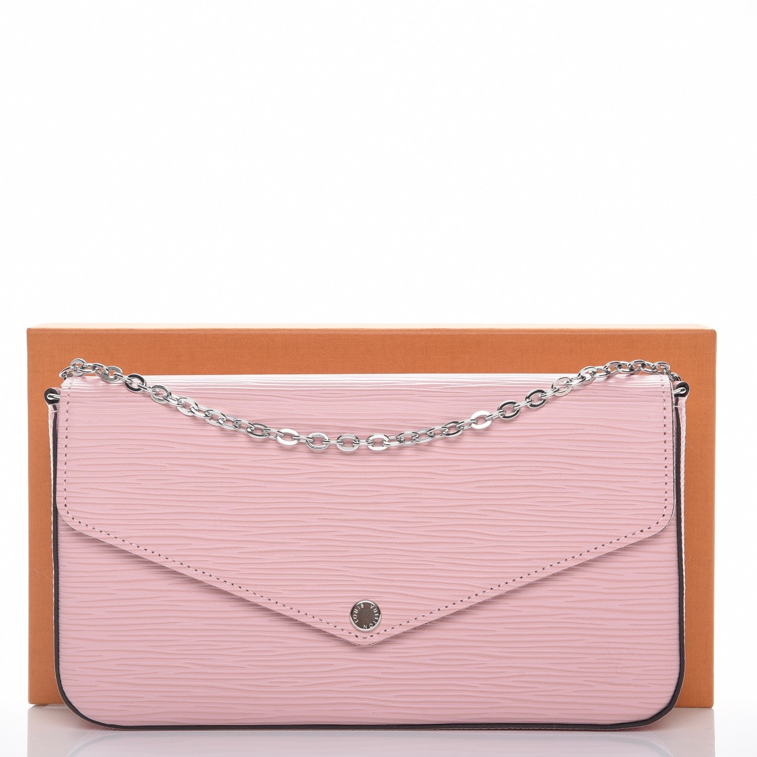 Louis Vuitton Epi Pochette Felicie Rose Ballerine 8 of 8