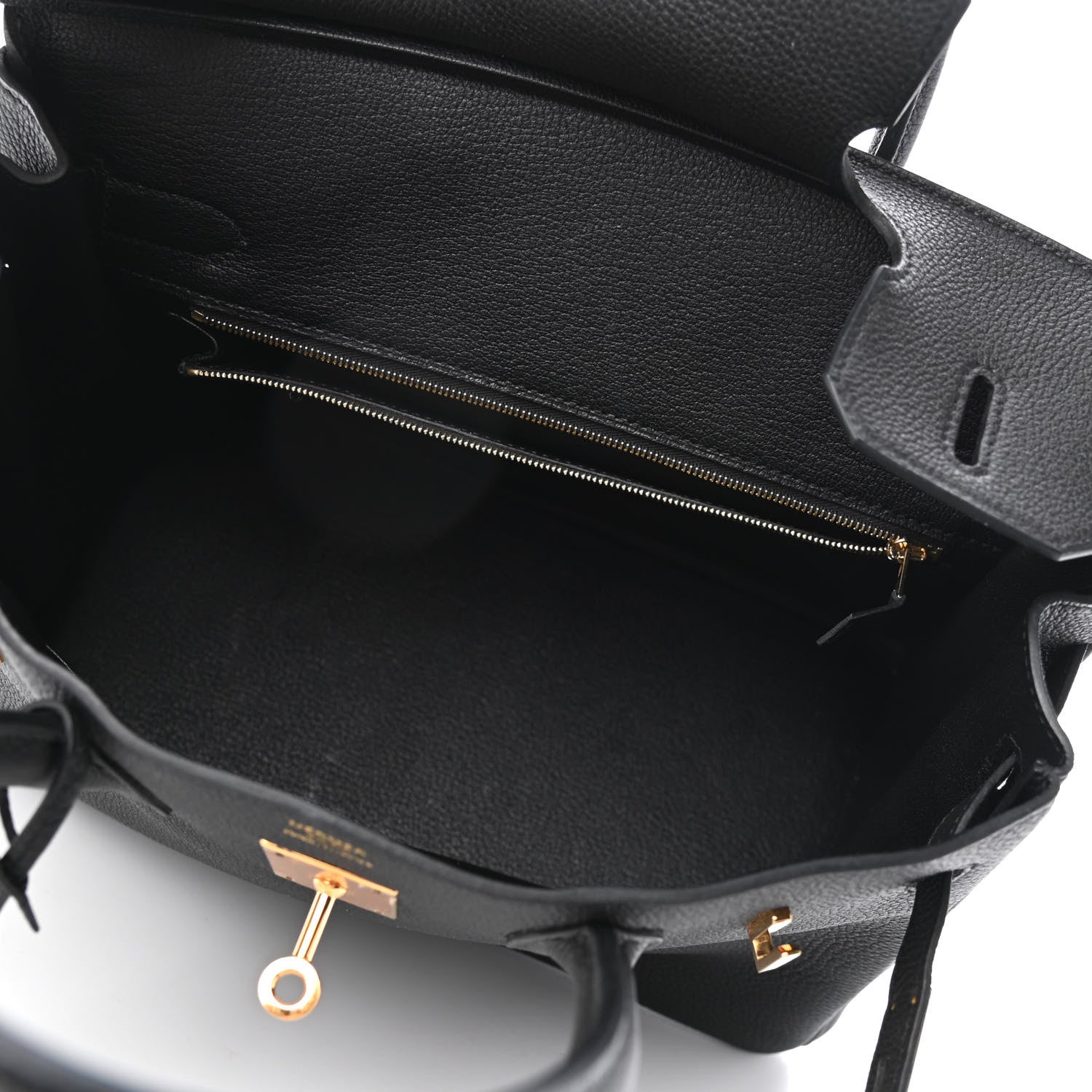 Hermes Togo Birkin 30 Black 5 of 11