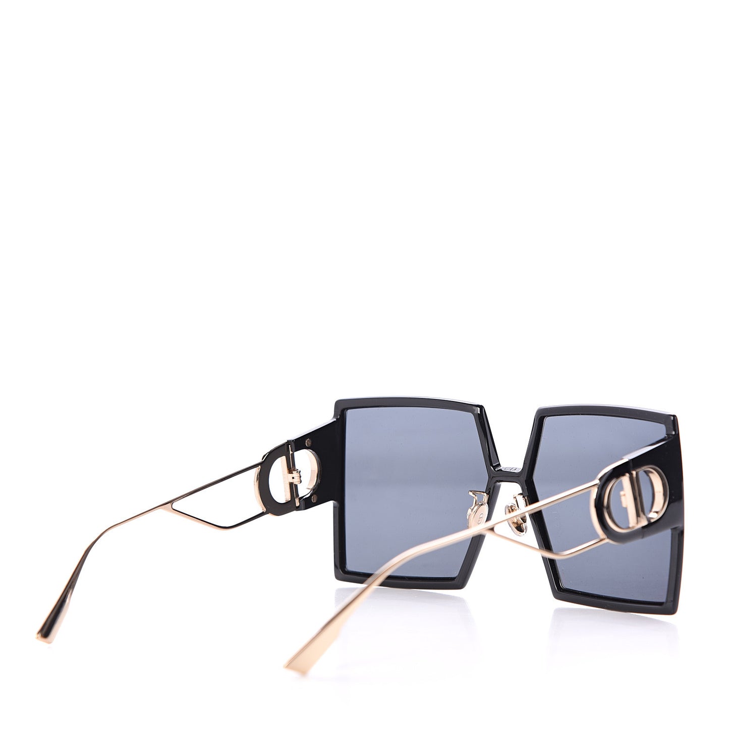 Square 30 Montaigne Sunglasses Black