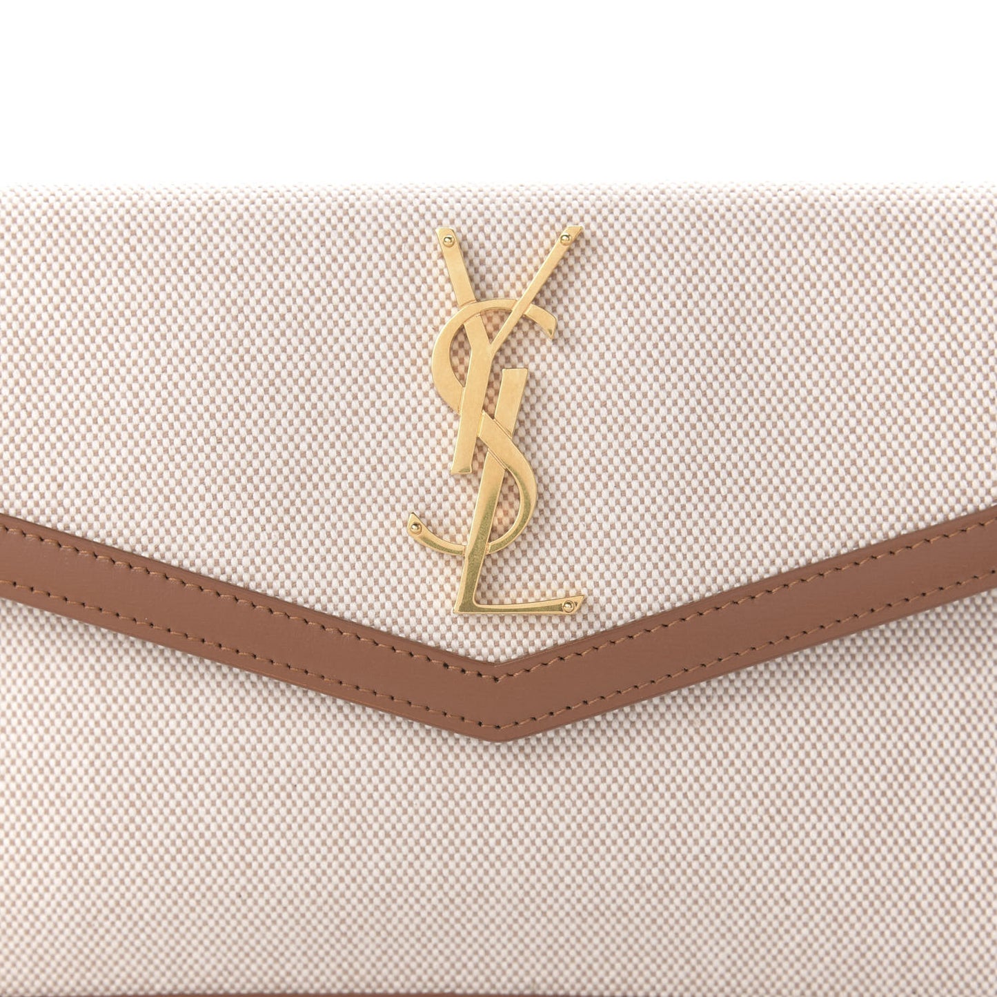 Canvas Uptown Pouch Natural Beige Brick