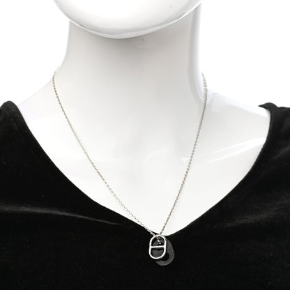 Hermes Swift O'Maillon Pendant Necklace Black 2 of 6