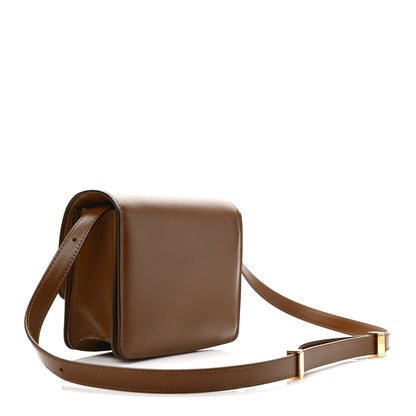 Celine Smooth Calfskin Small Classic Box Flap Bag Camel 3 of 9