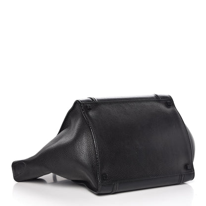 Celine Supple Calfskin Medium Phantom Luggage Black 4 of 8