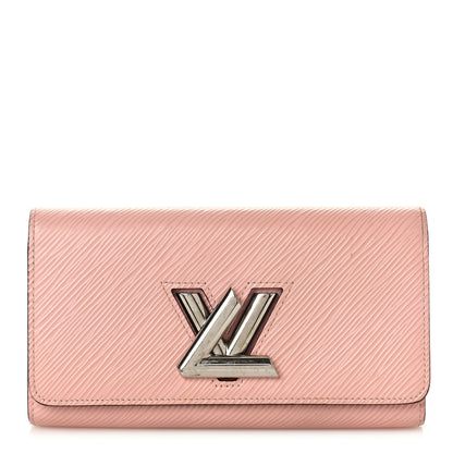 Louis Vuitton Epi Twist Wallet Rose Ballerine 1 of 8