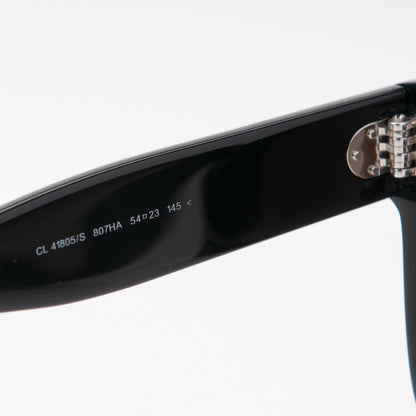 Celine New Audrey Sunglasses CL 41805/S Black 5 of 6