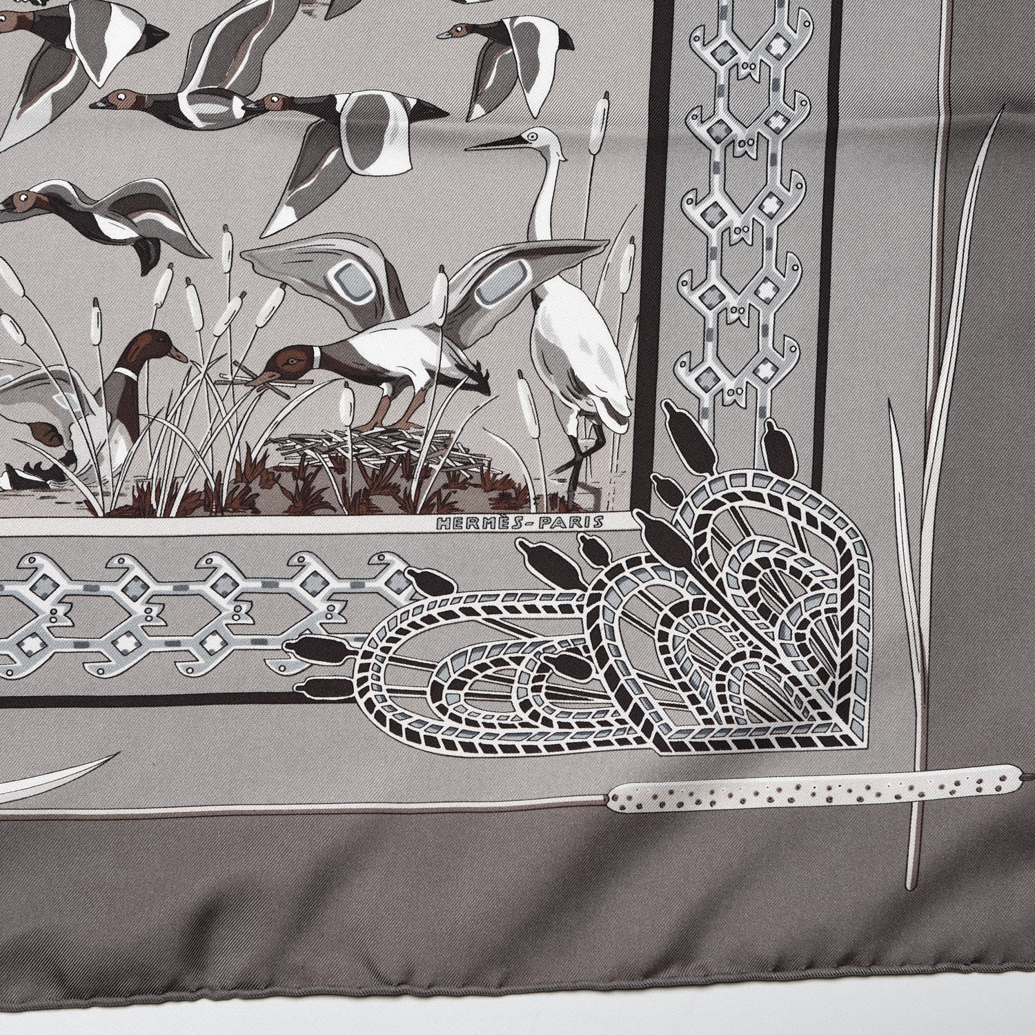 Hermes Silk Libres Comme L'Air Scarf 90 3 of 5