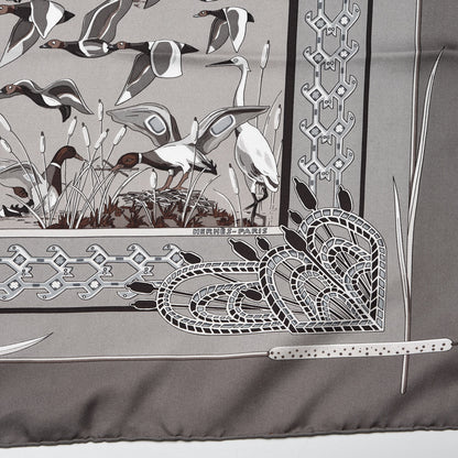 Hermes Silk Libres Comme L'Air Scarf 90 3 of 5