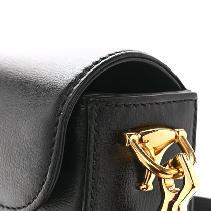 Gucci Azalea Calfskin Small Horsebit 1955 Chain Shoulder Bag Black 13 of 14