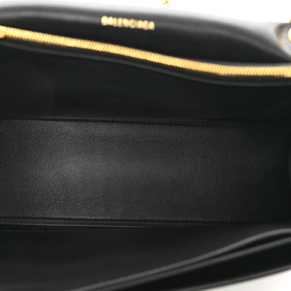 Balenciaga Crushed Calfskin Medium Crush Chain Bag Black 6 of 11