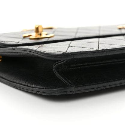 Chanel Lambskin Quilted Briefcase Satchel Black 9 of 10