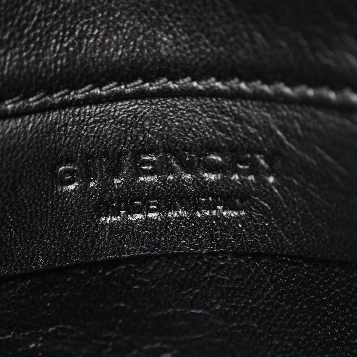 Calfskin Shark Lock Chain Bag Black