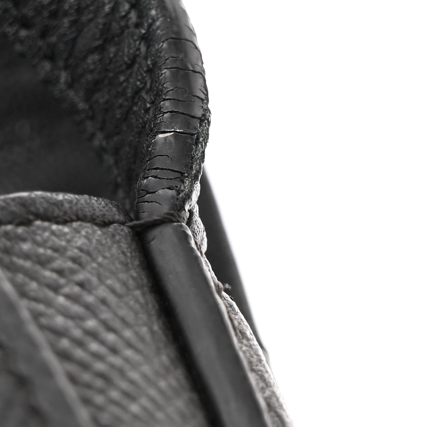 Celine Grained Calfskin Small Trotteur Black 19 of 20