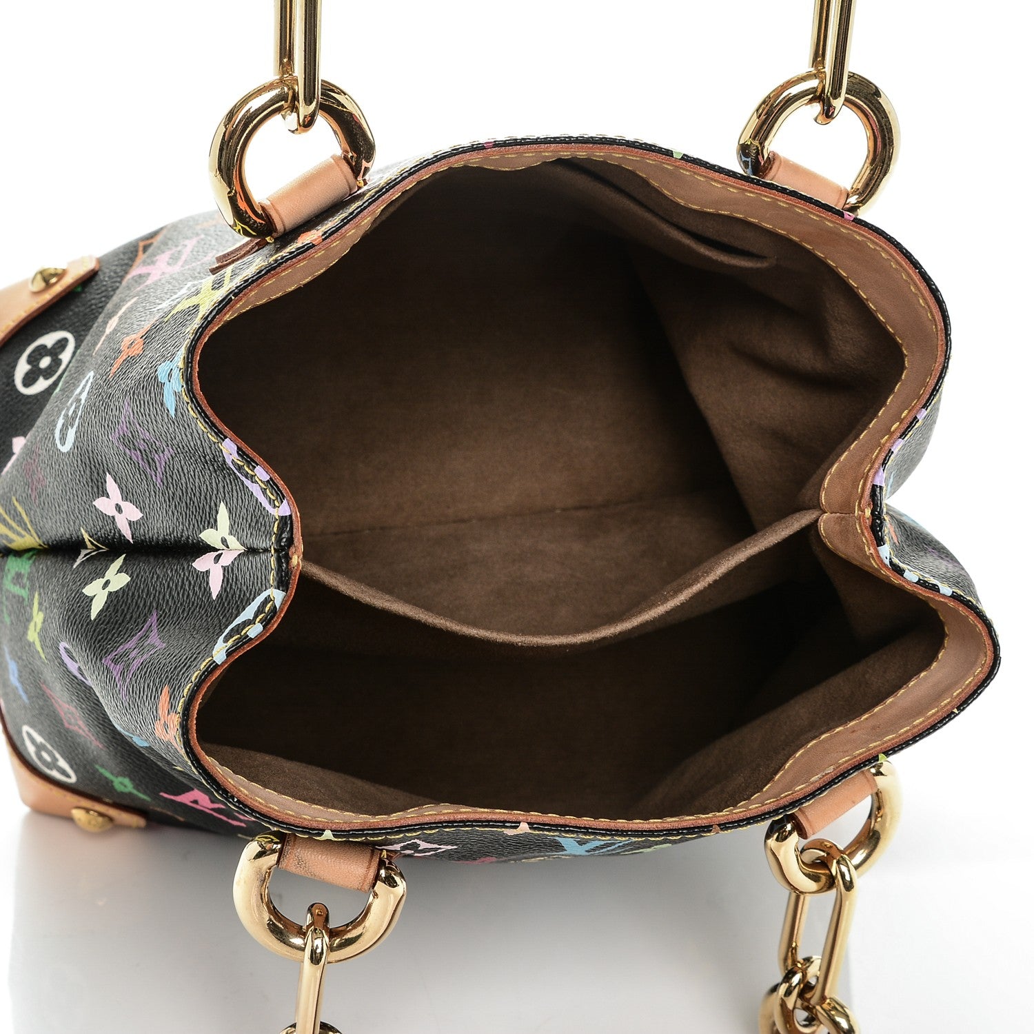 Louis Vuitton Monogram Multicolor Audra Black 5 of 6
