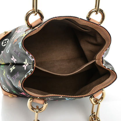 Louis Vuitton Monogram Multicolor Audra Black 5 of 6