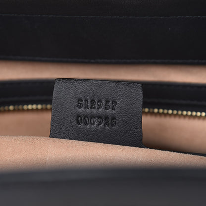 Gucci Suede Patent GG Web Medium Ophidia Top Handle Chain Nocciola Black 7 of 7