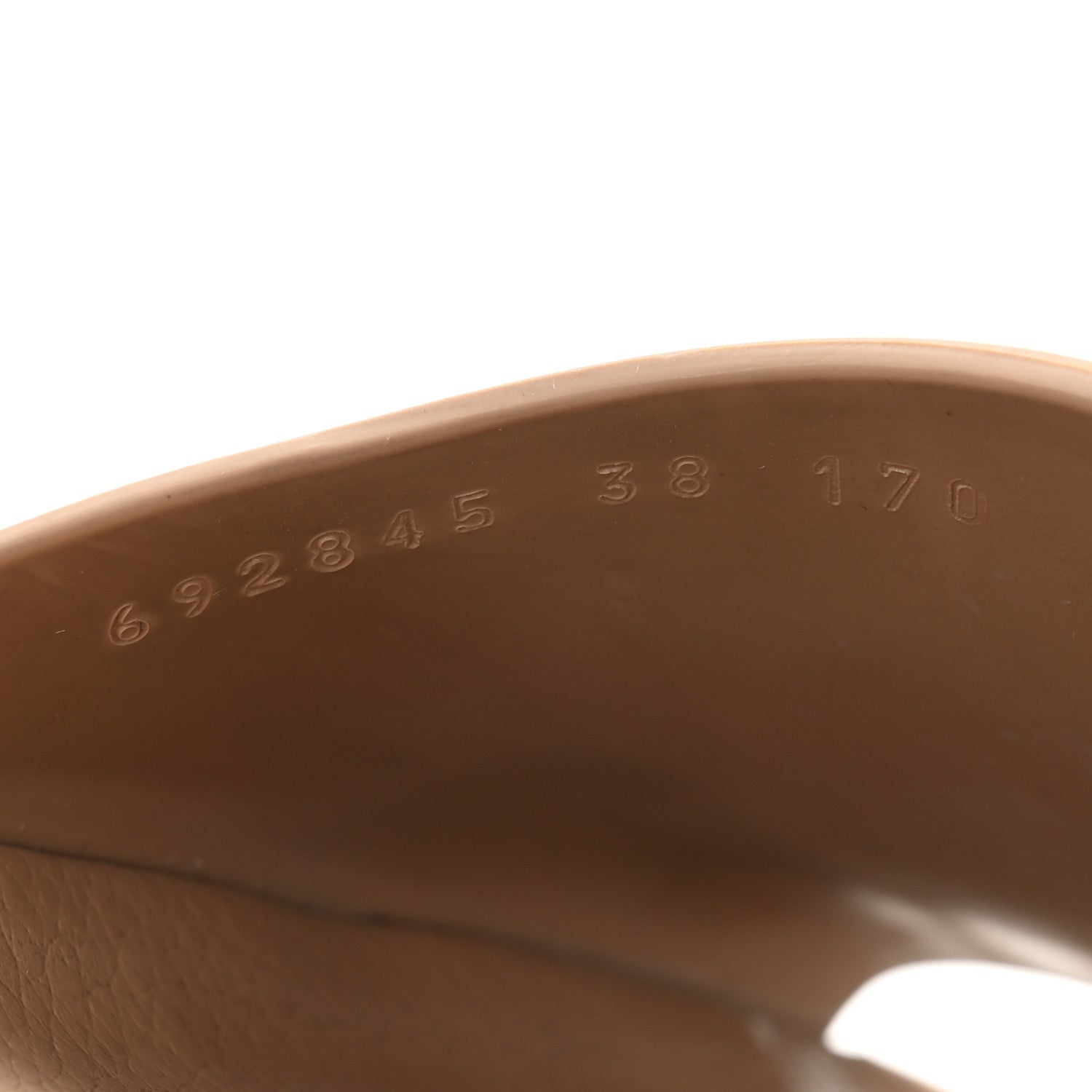 Gucci Soft Rubber Womens Interlocking G Platform 42mm Slide Sandals 37 Vintage Camel 38 Vintage Camel 9 of 9