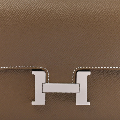 Hermes Epsom Constance Long To Go Wallet Etoupe 6 of 9