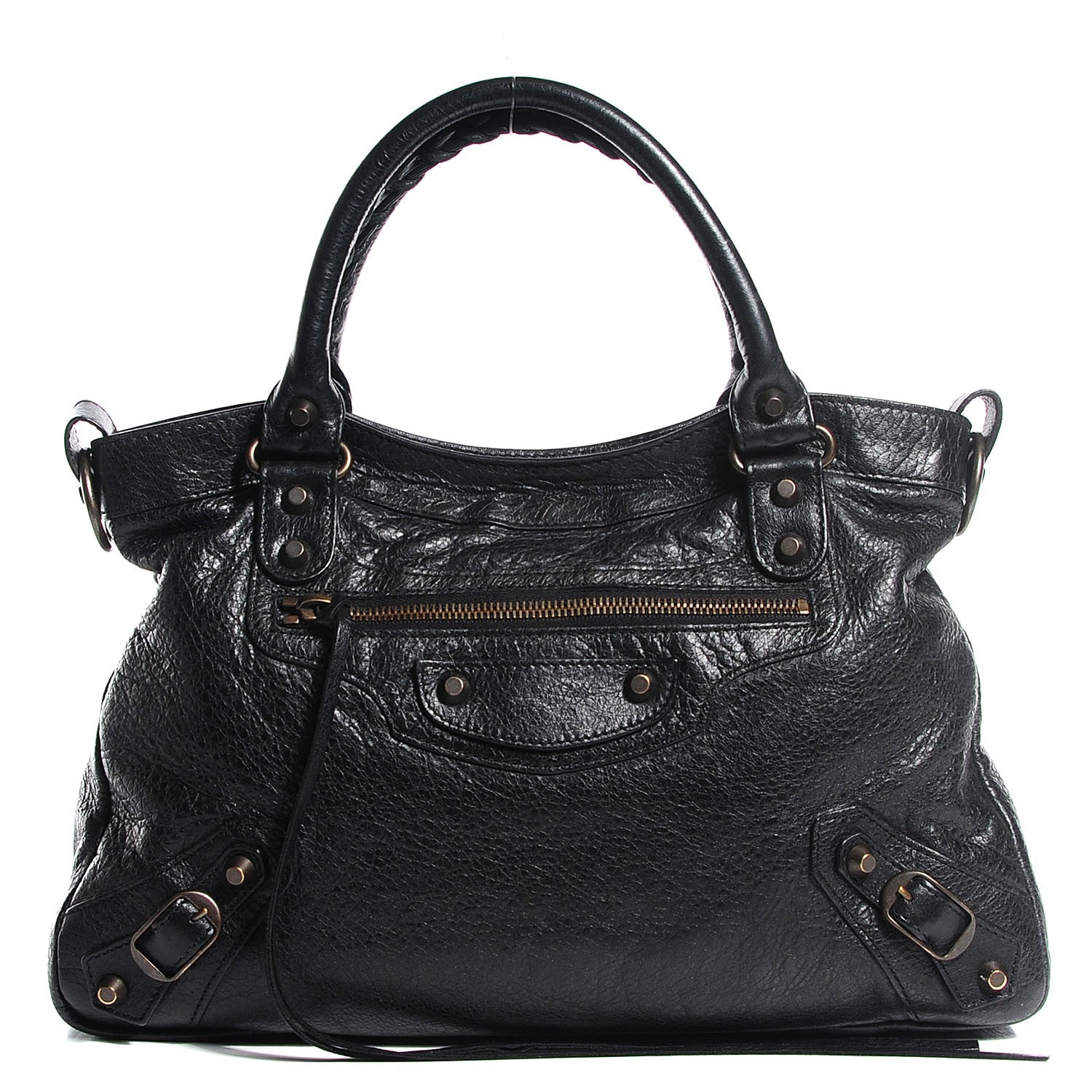 Balenciaga Agneau Classic Hardware Town Black 1 of 12