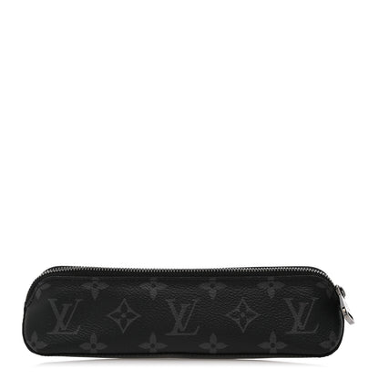 Louis Vuitton Monogram Eclipse Elizabeth Pencil Pouch Black 1 of 7