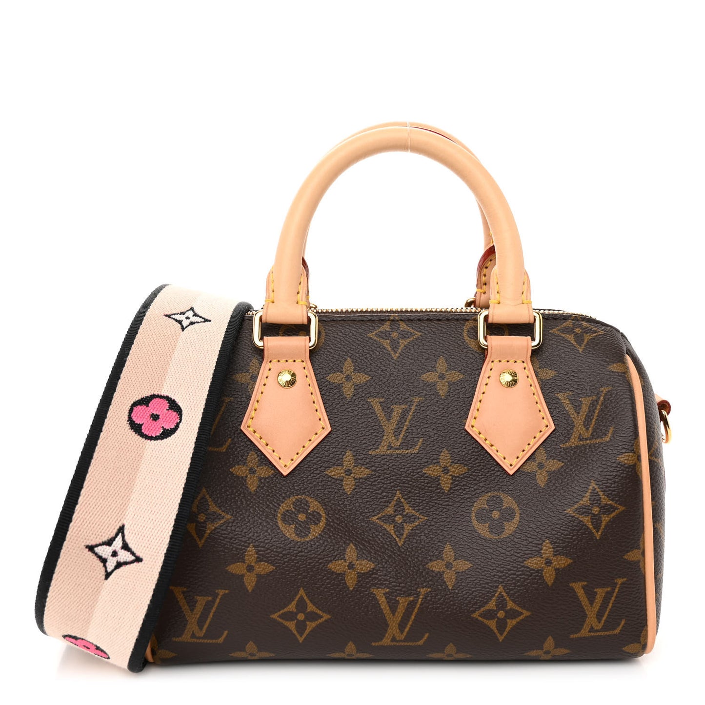 Monogram Speedy Bandouliere 20 Black