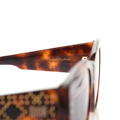 Christian Dior Acetate Lady Dior Studs 2 Sunglasses Tortoise 6 of 7