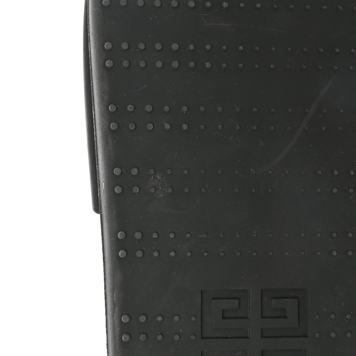 X DISNEY Rubber Logo 101 Dalmatians Pool Platform Slide Sandals 39 Black