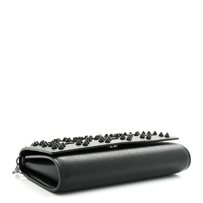 Christian Louboutin Calfskin Spikes Loubinthesky Paloma Wallet on Chain Rocket 4 of 11