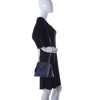 Louis Vuitton Epi Alma BB Indigo 3 of 9