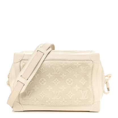 Louis Vuitton Taurillon Monogram Solar Ray Soft Trunk Powder White 1 of 17
