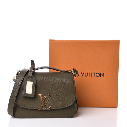 Louis Vuitton Grained Calfskin Vivienne NM Kaki 10 of 10